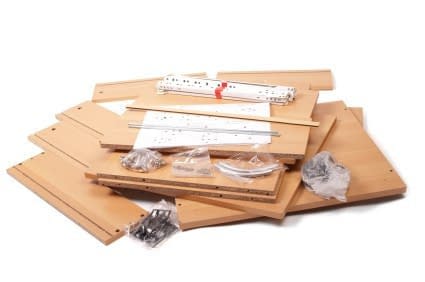 Flat Pack small chest of drawers