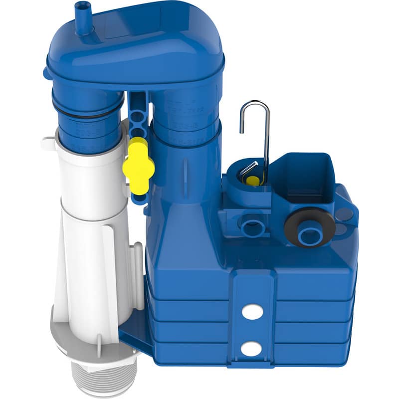 Plumbing flush syphon
